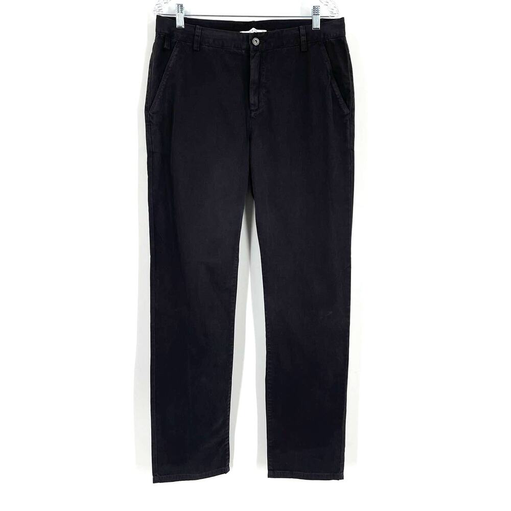Everlane Cotton‎ Chino Trouser Pants Charcoal Women's Size 33 NWOT